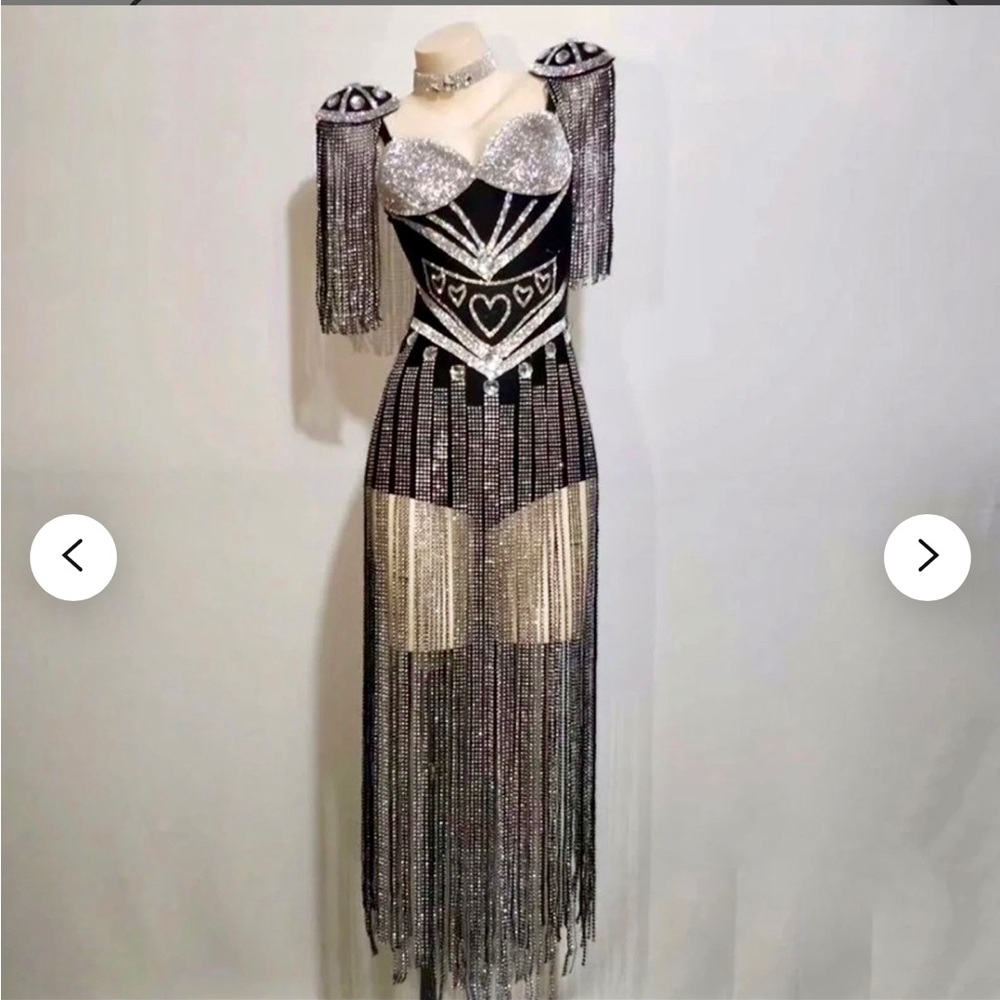 Custom Rhinestone Festival Outfit! Originally Paid 235$!!